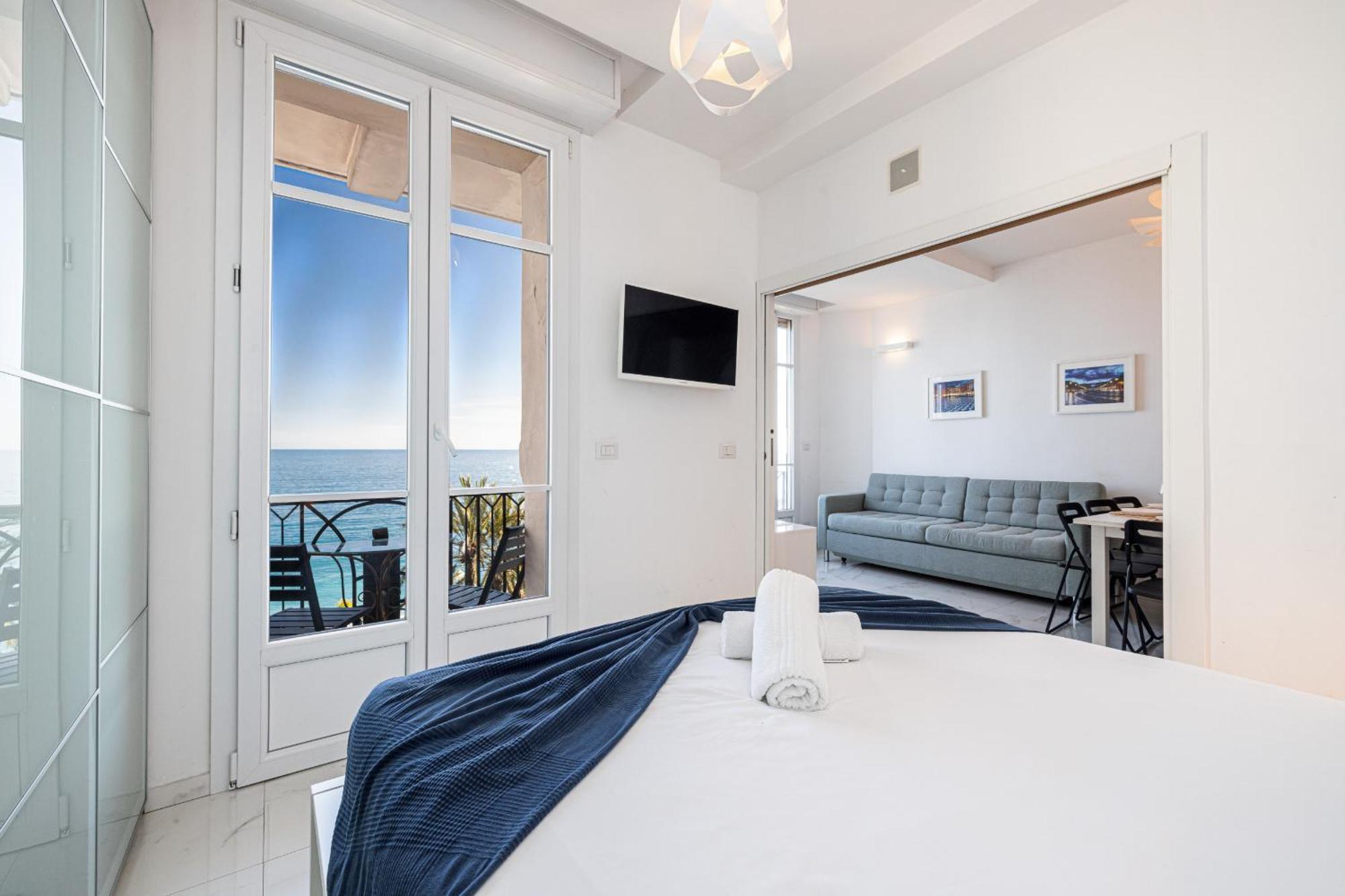 Sea View - 2 Bdr Promenade Des Anglais Nice Dış mekan fotoğraf