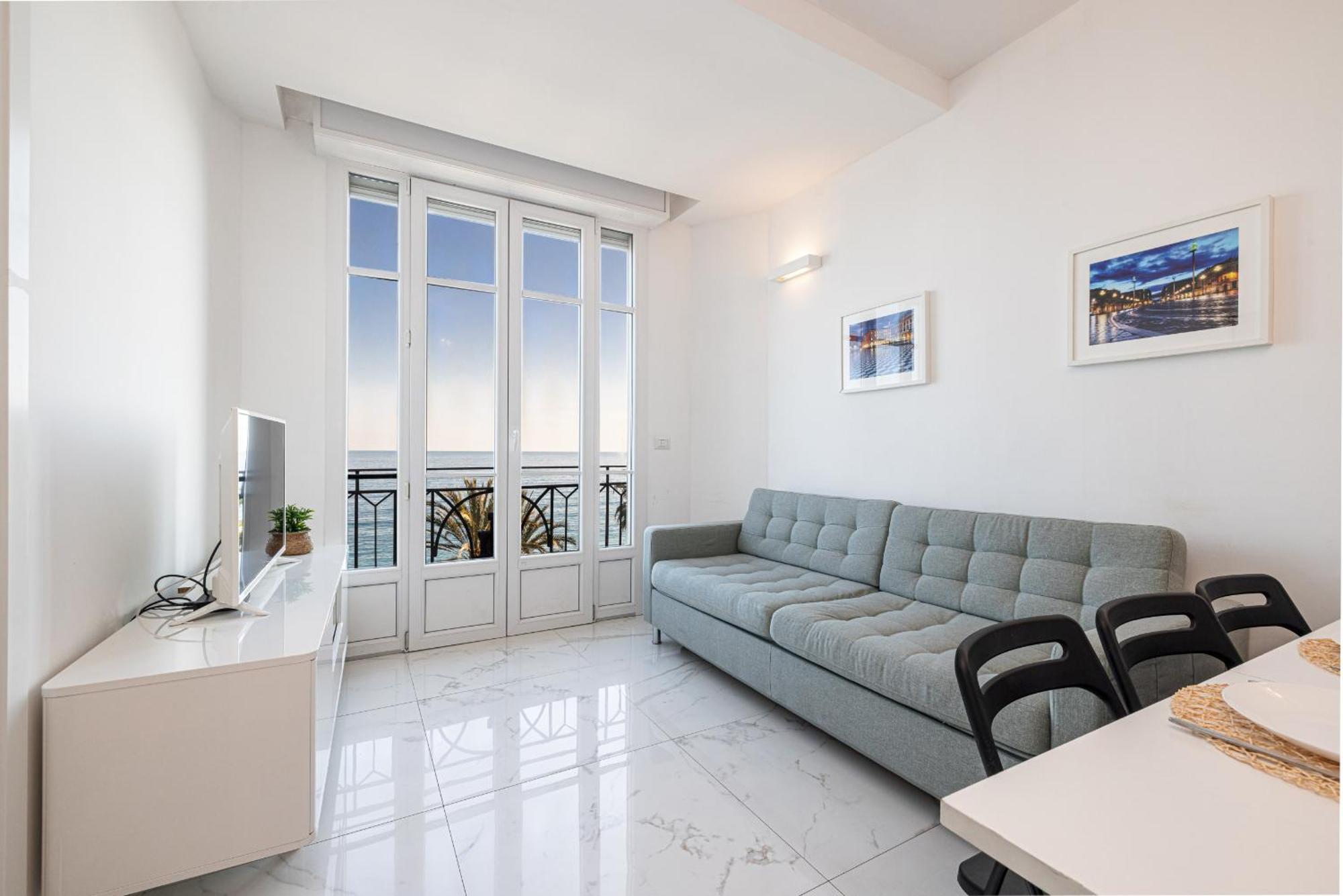 Sea View - 2 Bdr Promenade Des Anglais Nice Dış mekan fotoğraf