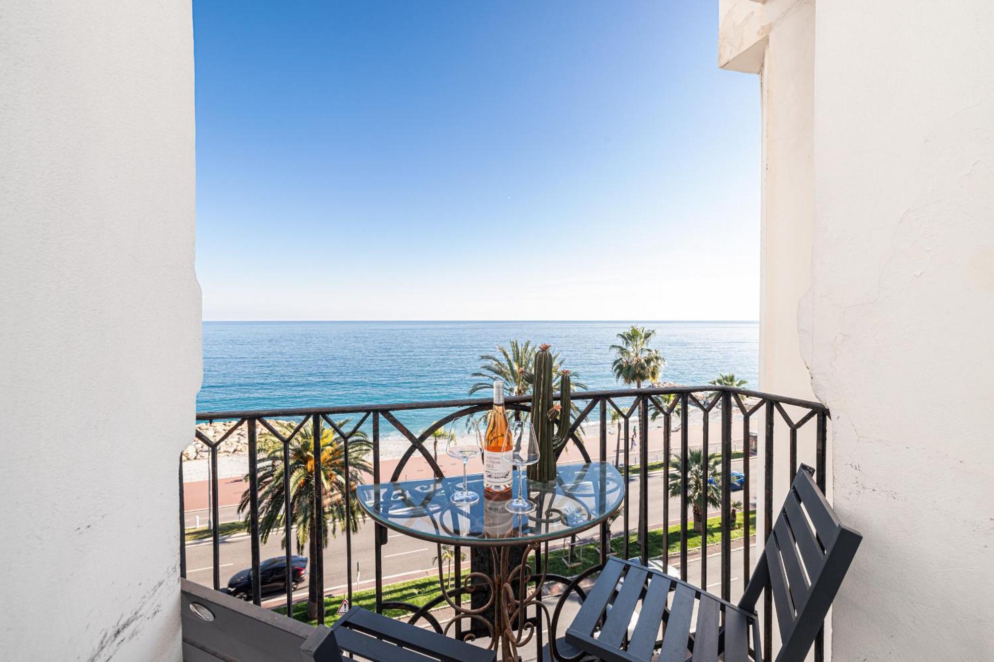 Sea View - 2 Bdr Promenade Des Anglais Nice Dış mekan fotoğraf